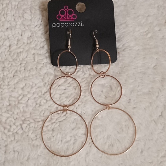 Urban Ozone Rose Gold Earrings - Picture 1 of 1